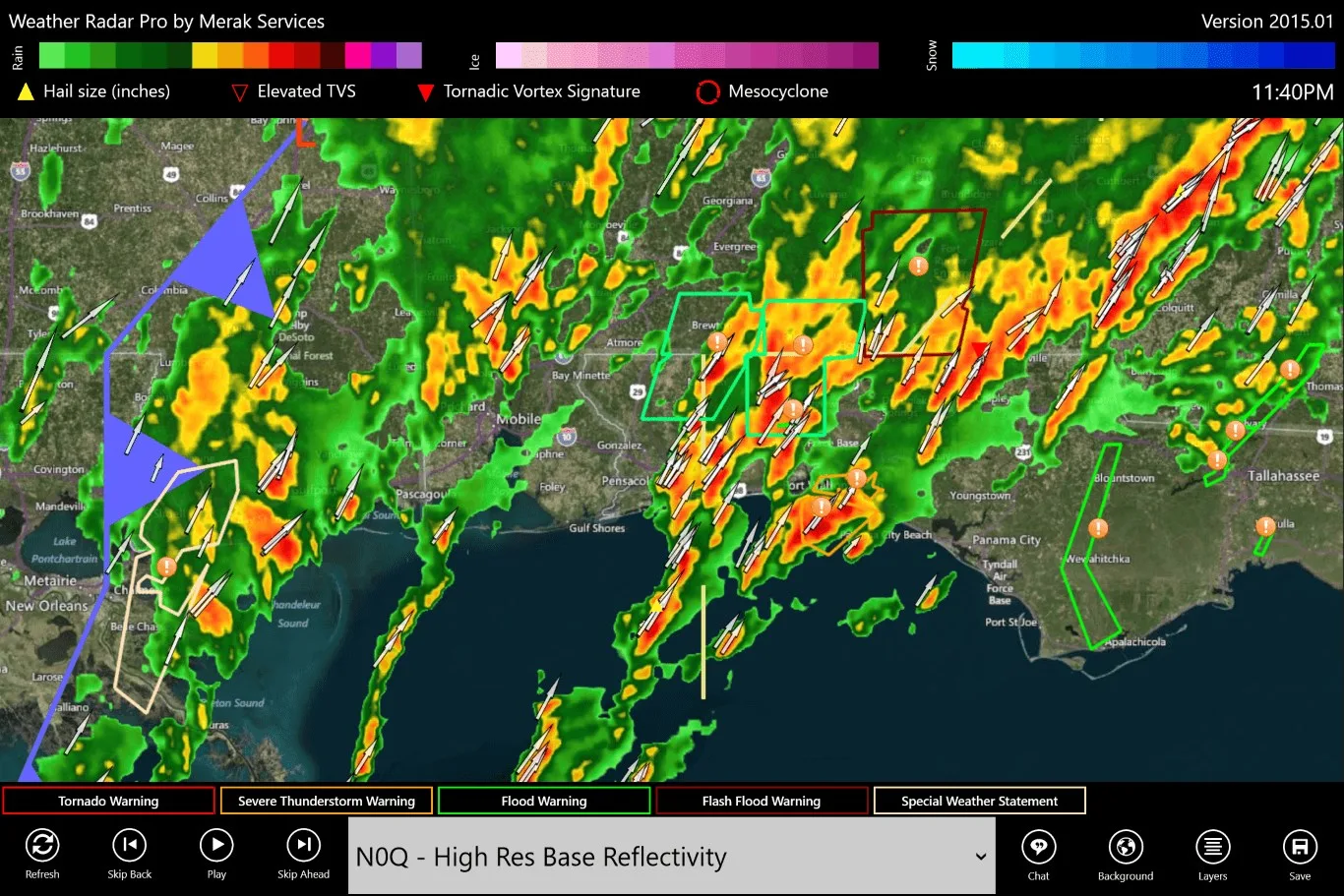Weather Radar Pro screenshot 2