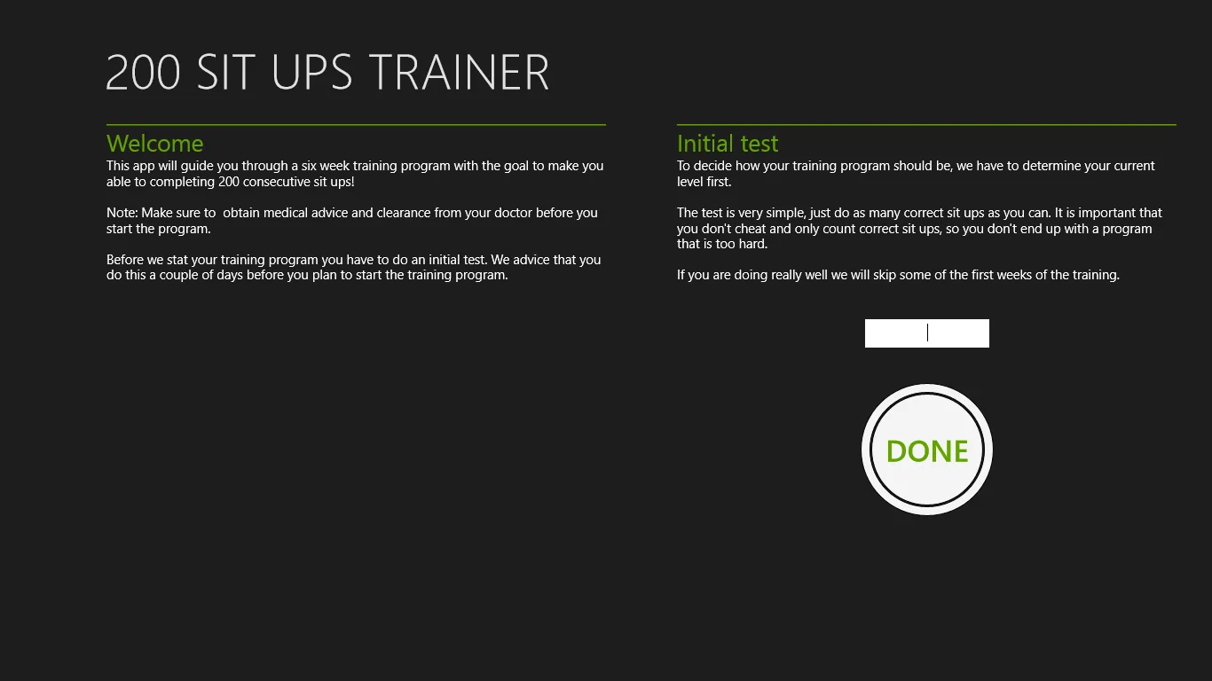200 Sit Ups Trainer screenshot 4