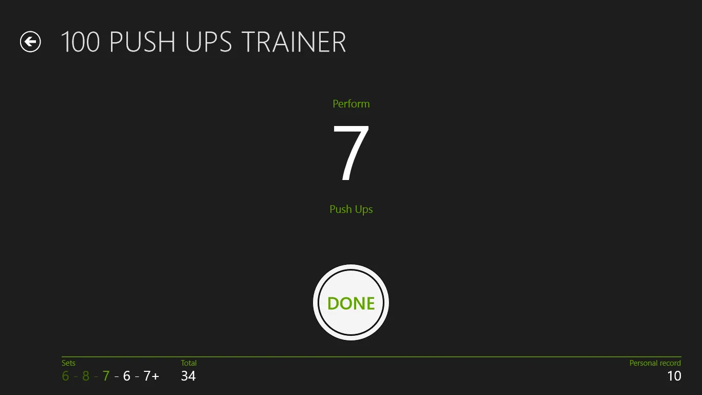 100 Push Ups Trainer screenshot 2