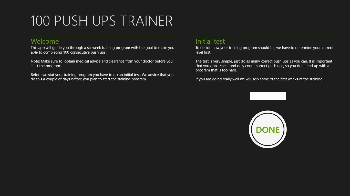 100 Push Ups Trainer screenshot 4
