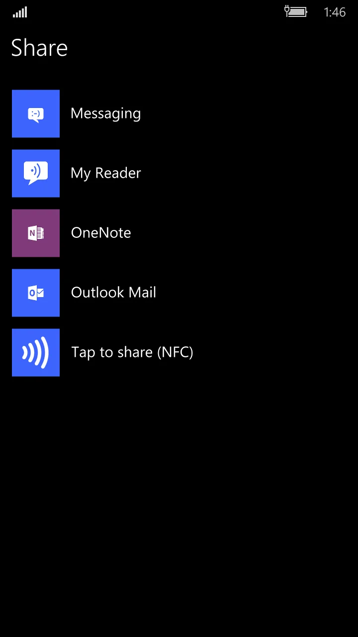MyReader screenshot 1