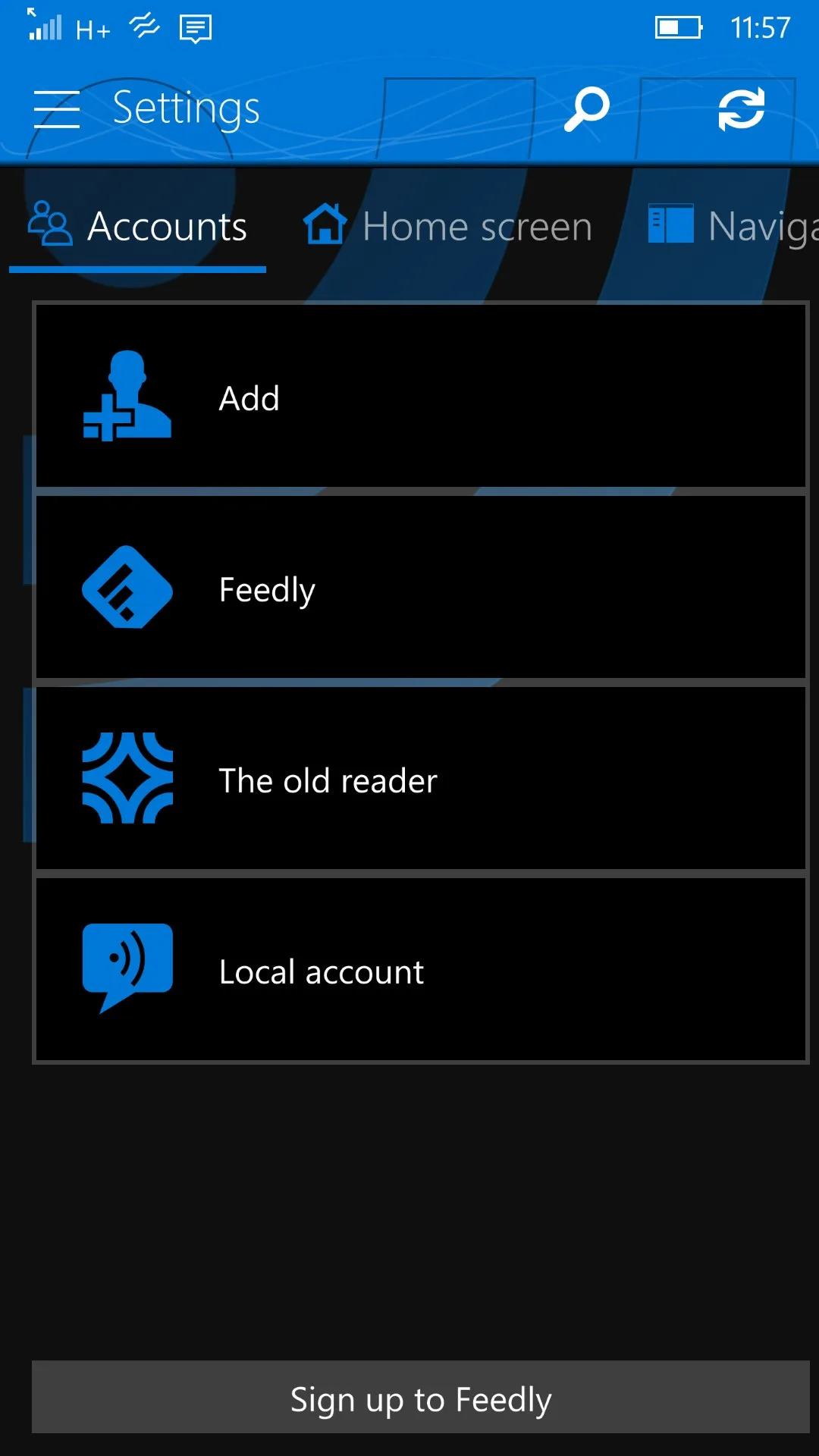 MyReader screenshot 2