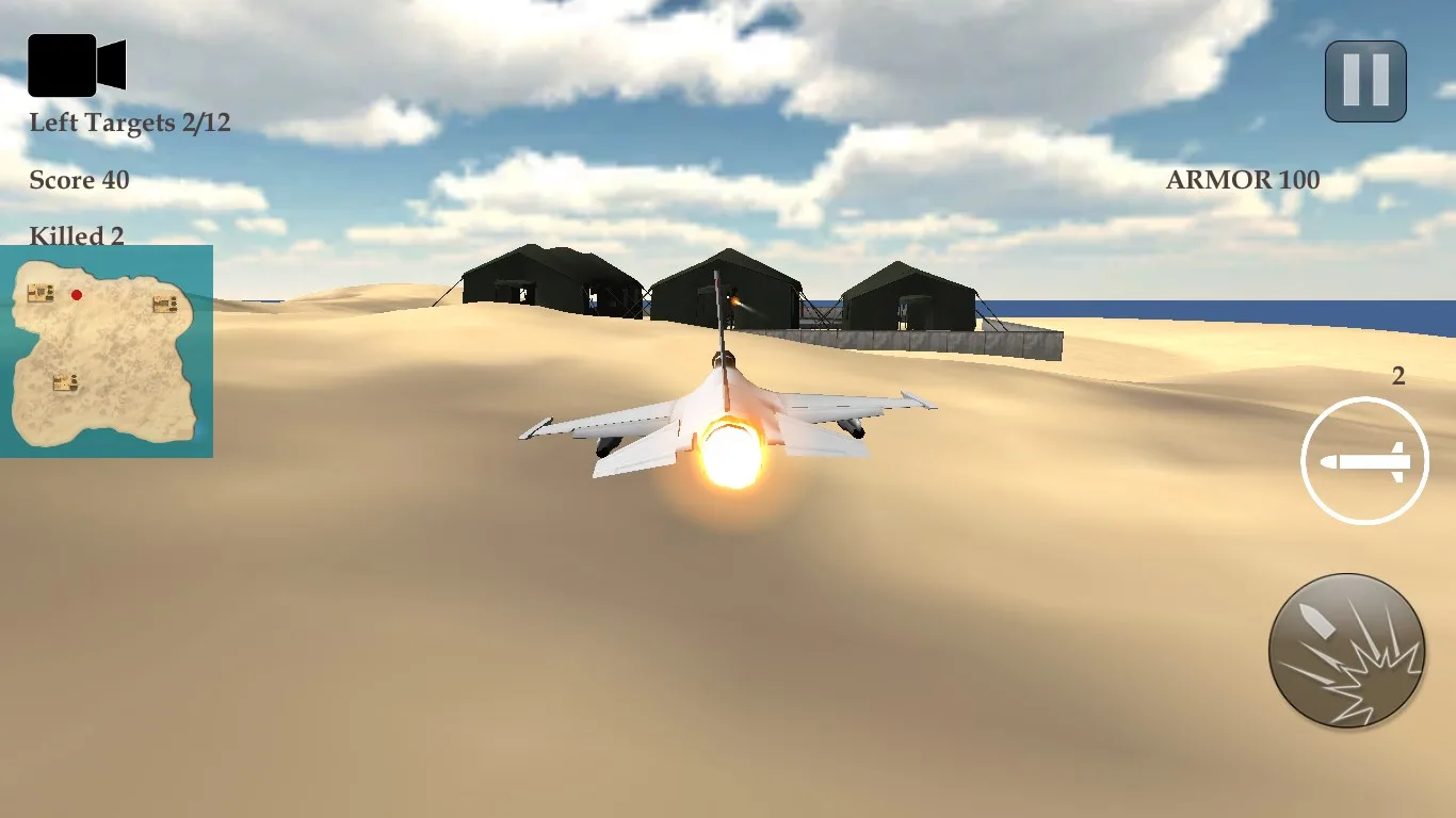 Real Fighter Air Simulator screenshot 2