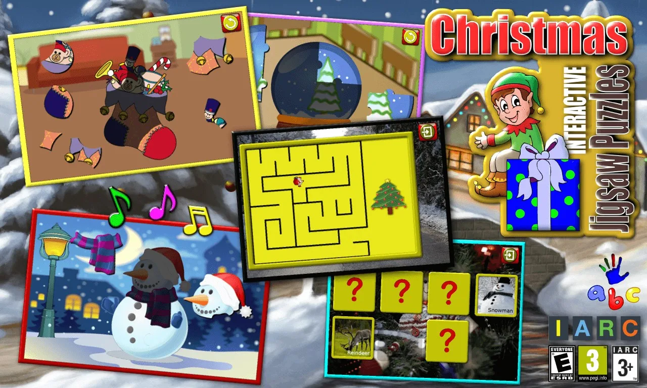 Kids Christmas Jigsaw Puzzles screenshot 1