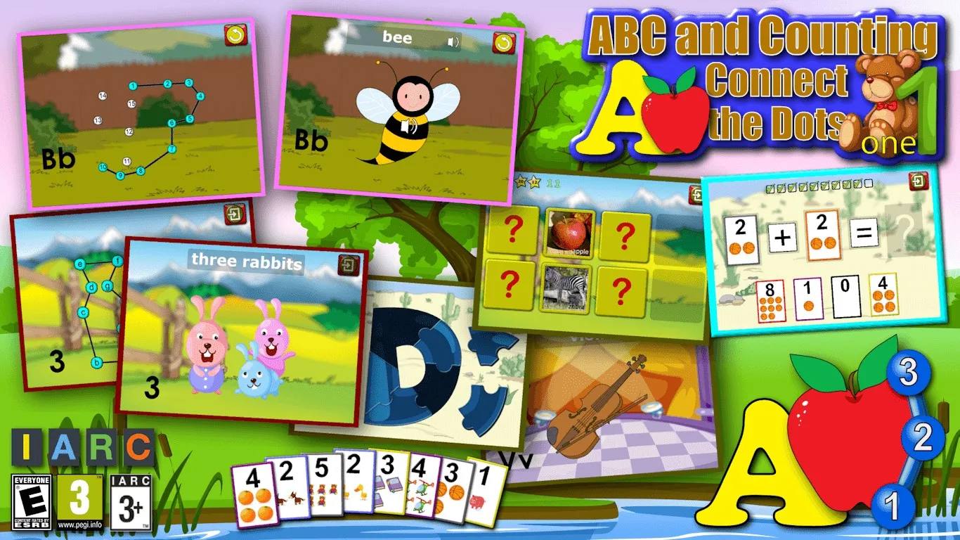 ABC and Counting Dot Puzzles screenshot 2
