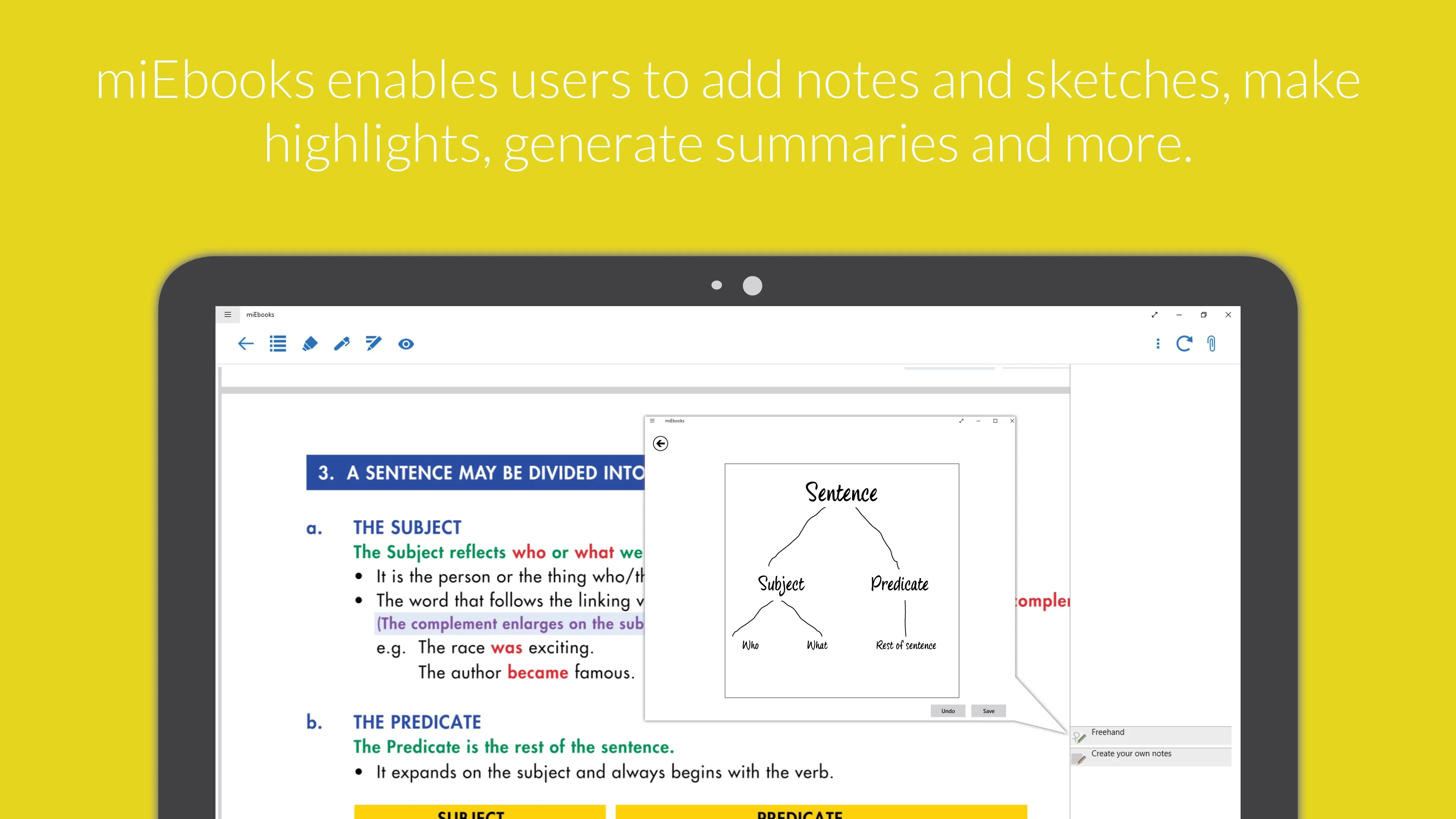 miEbooks screenshot 1