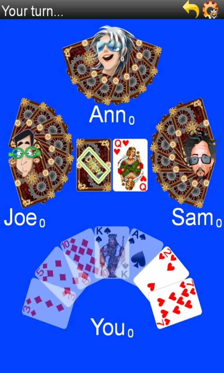 Crazy Eights (Free) screenshot 3