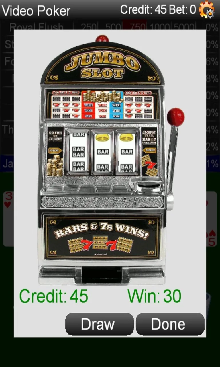 Video Poker (Free) screenshot 1