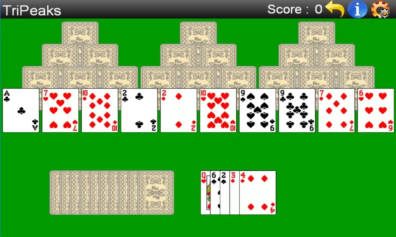 TriPeaks Solitaire (Free) screenshot 3