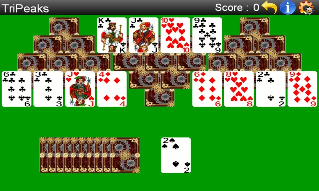 TriPeaks Solitaire (Free) screenshot 4