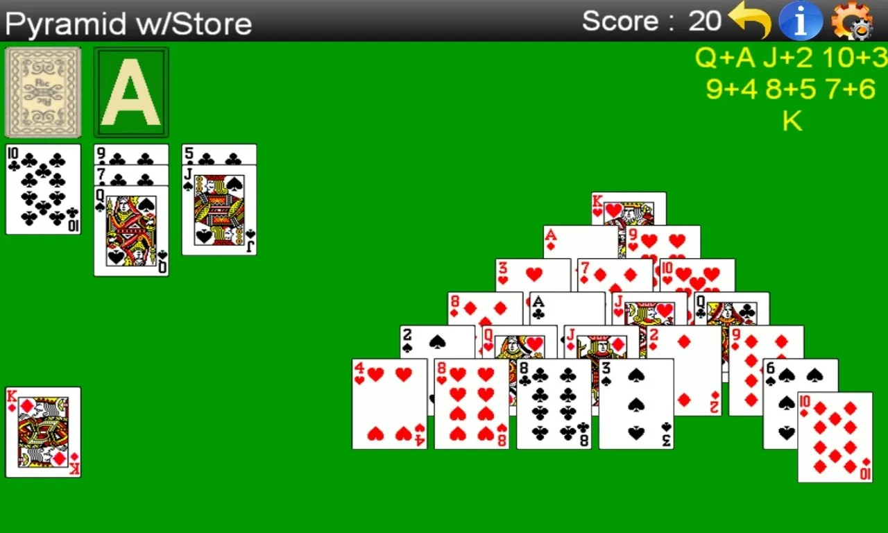 Pyramid Solitaire (Free) screenshot 2