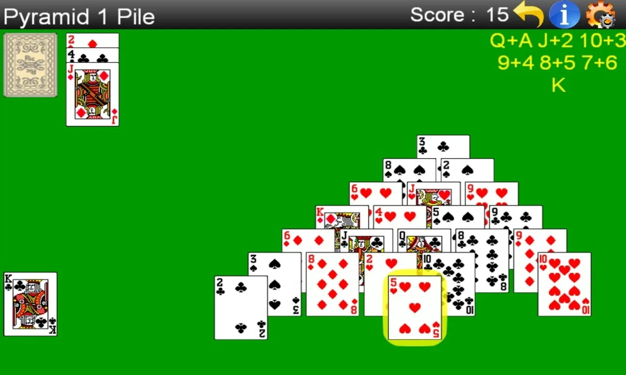 Pyramid Solitaire (Free) screenshot 3