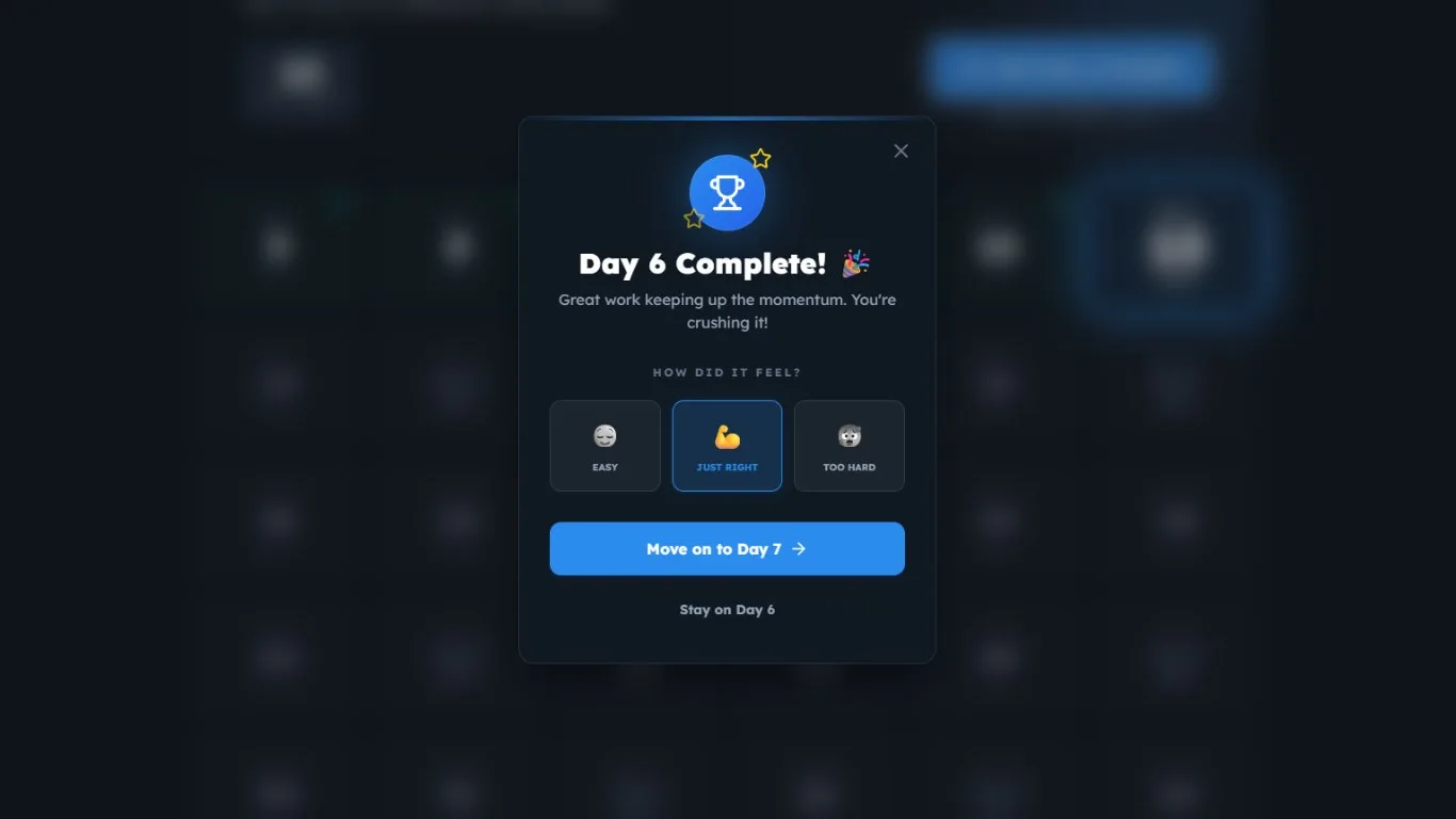 Dip challenge screenshot 2