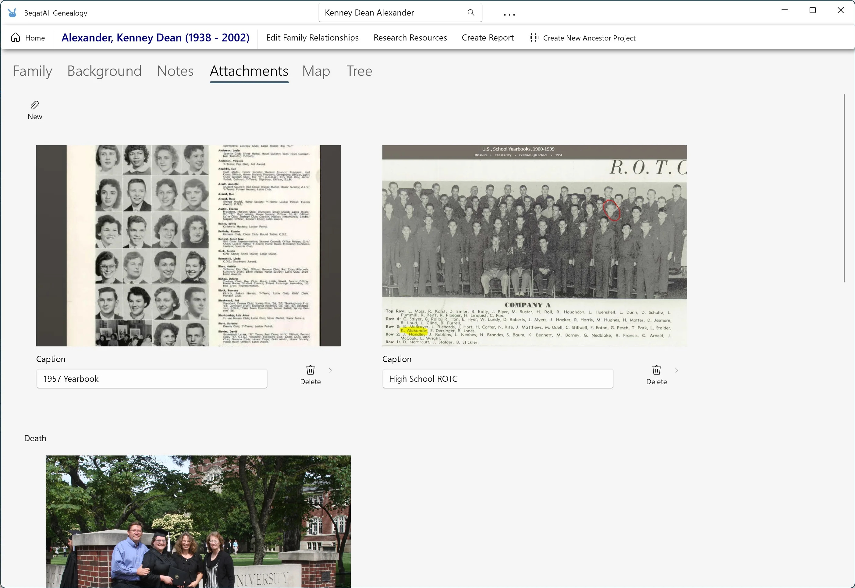 BegatAll Genealogy screenshot 5