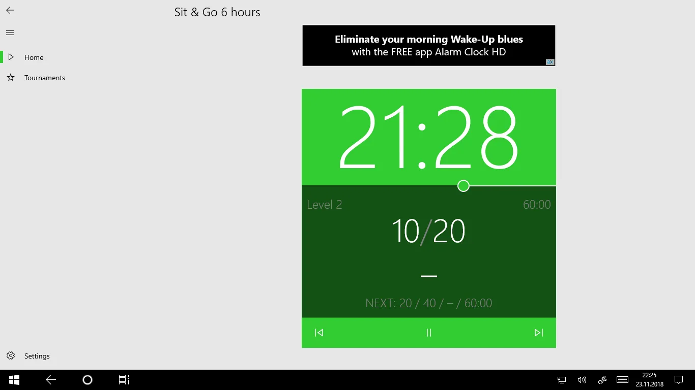 Poker Timer Pro screenshot 1