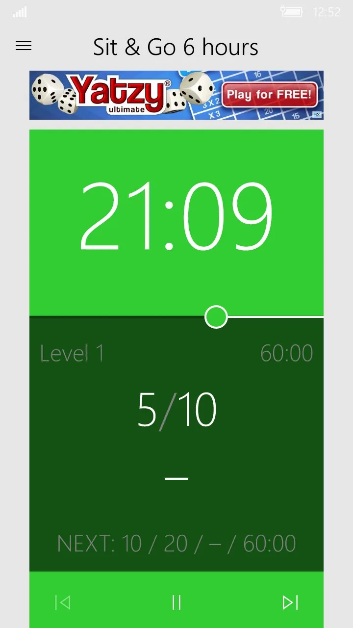 Poker Timer Pro screenshot 5