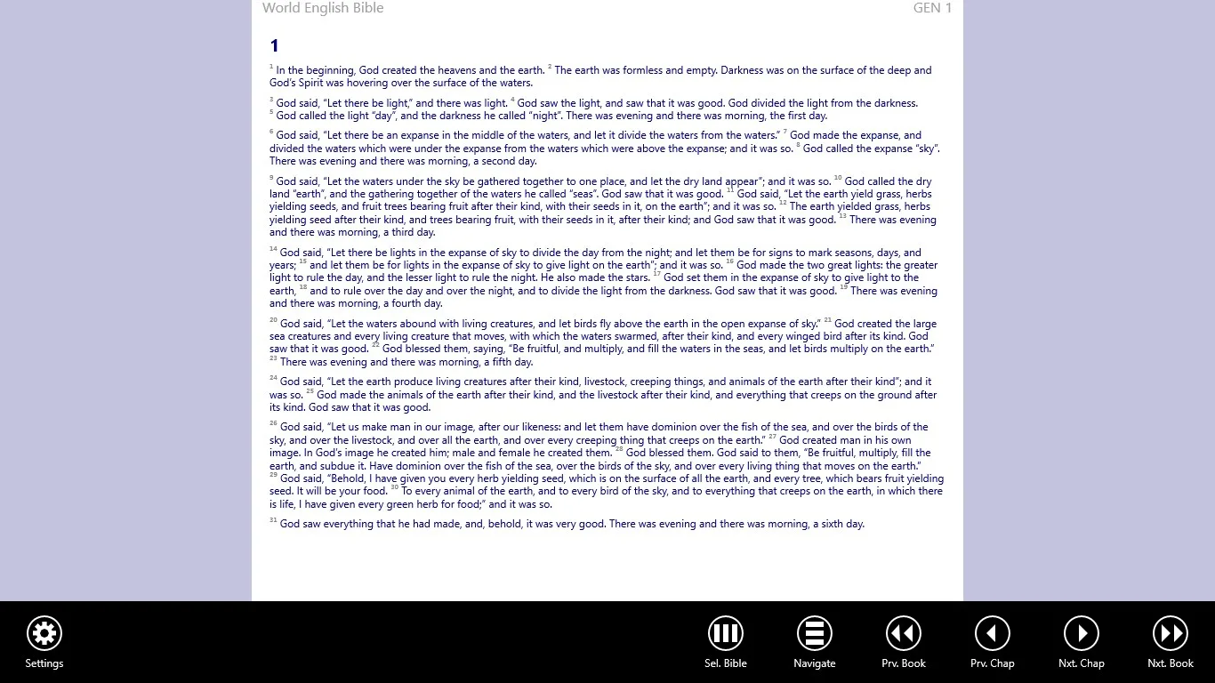 Bible App screenshot 1