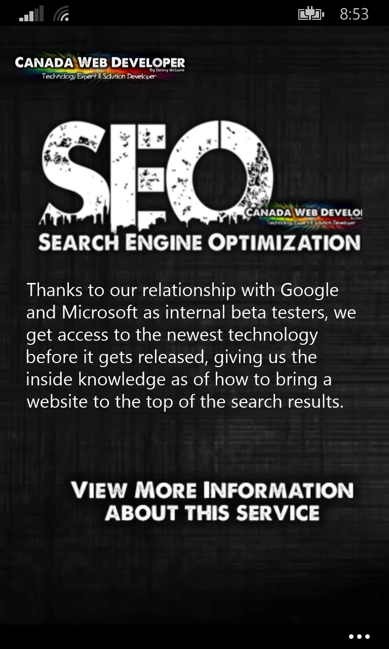 Canada Web Developer Official App screenshot 4