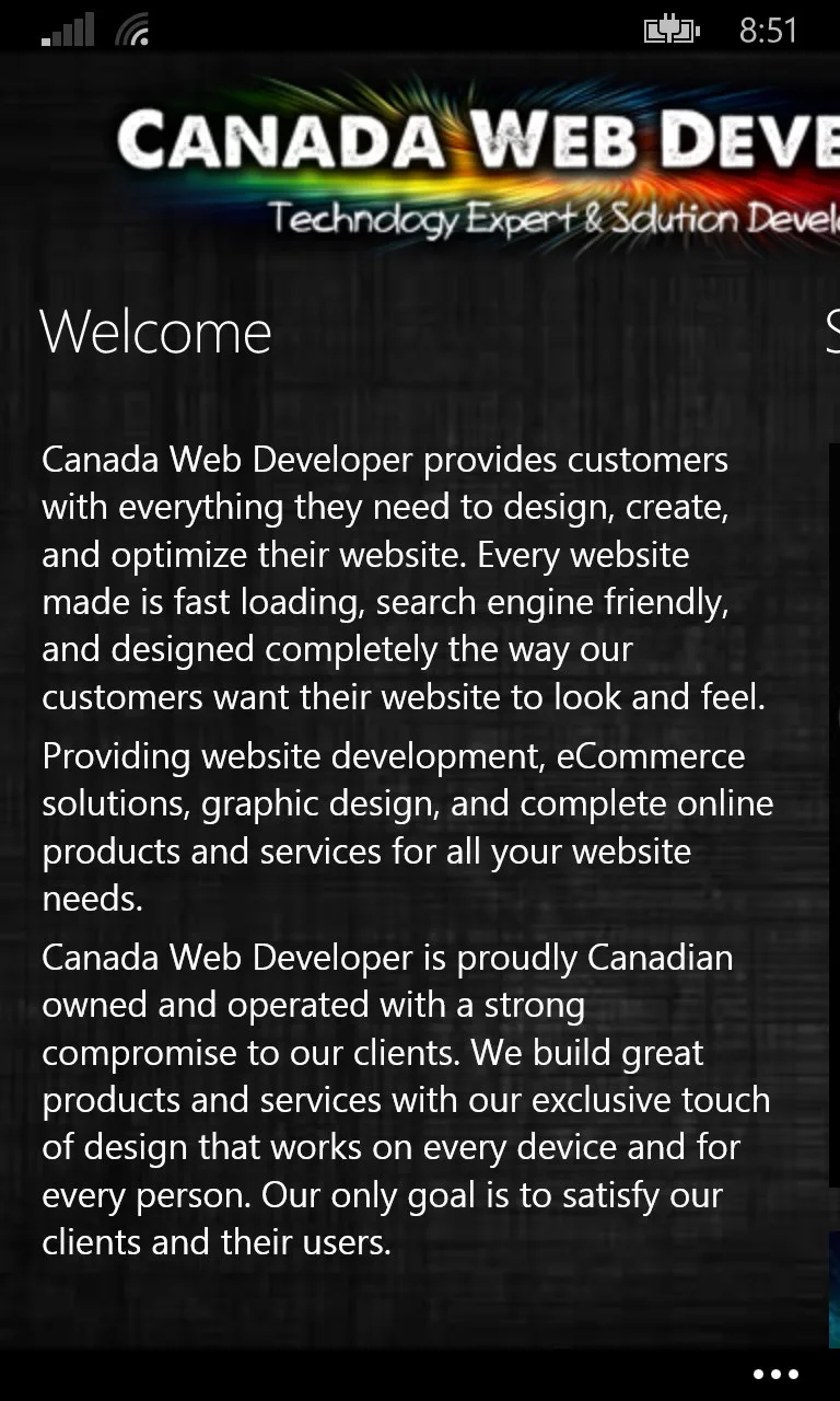 Canada Web Developer Official App screenshot 5