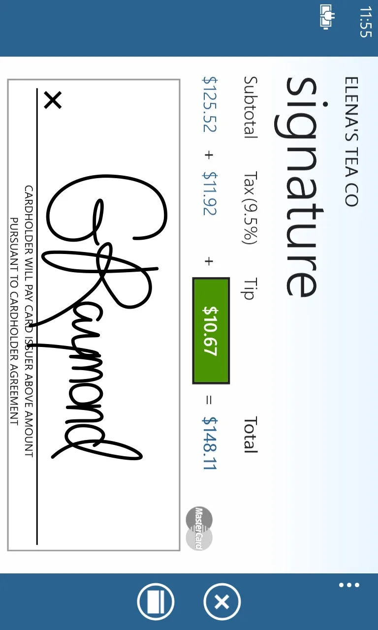Credit Card Terminal screenshot 5