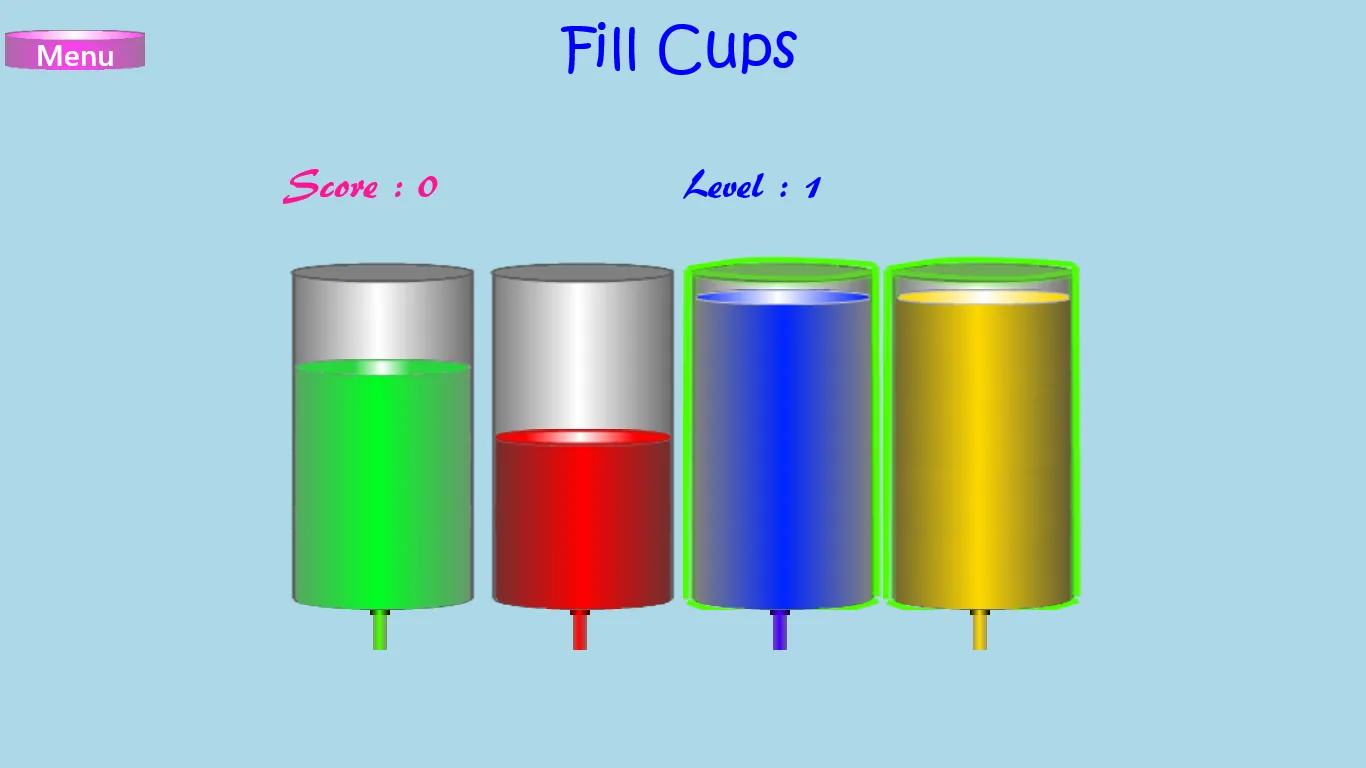 Fill Cups screenshot 1
