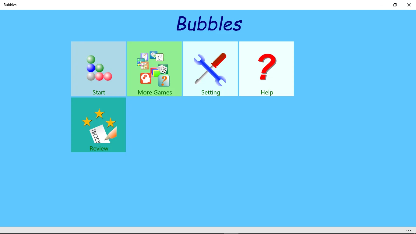 Bubbles Game screenshot 2