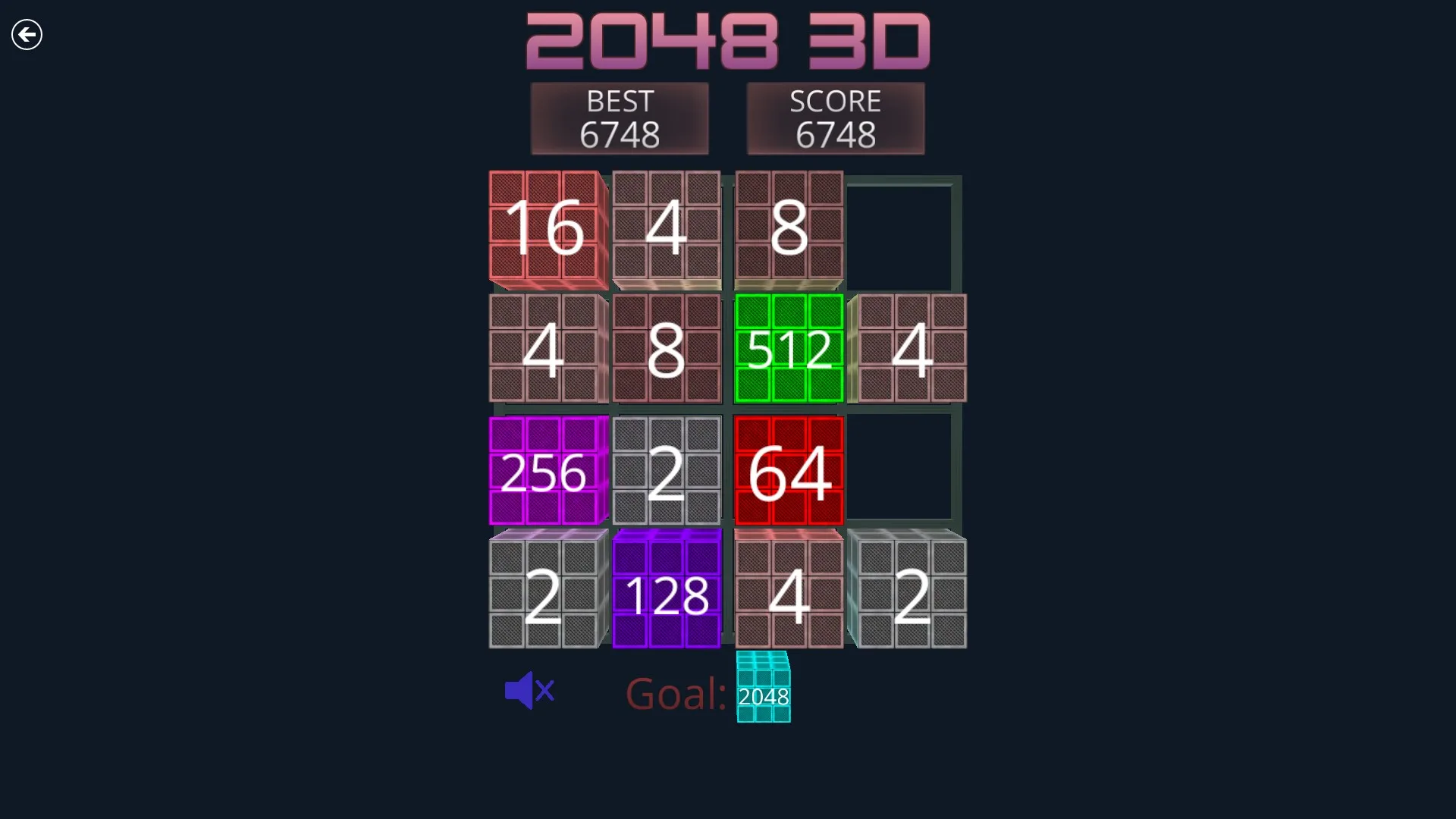 2048 3D screenshot 3