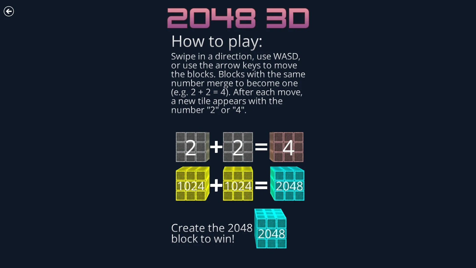 2048 3D screenshot 5