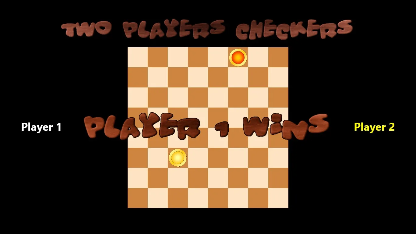 Two players Checkers screenshot 4