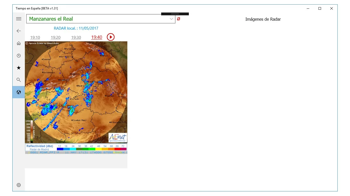 JIMPLA Meteo screenshot 2