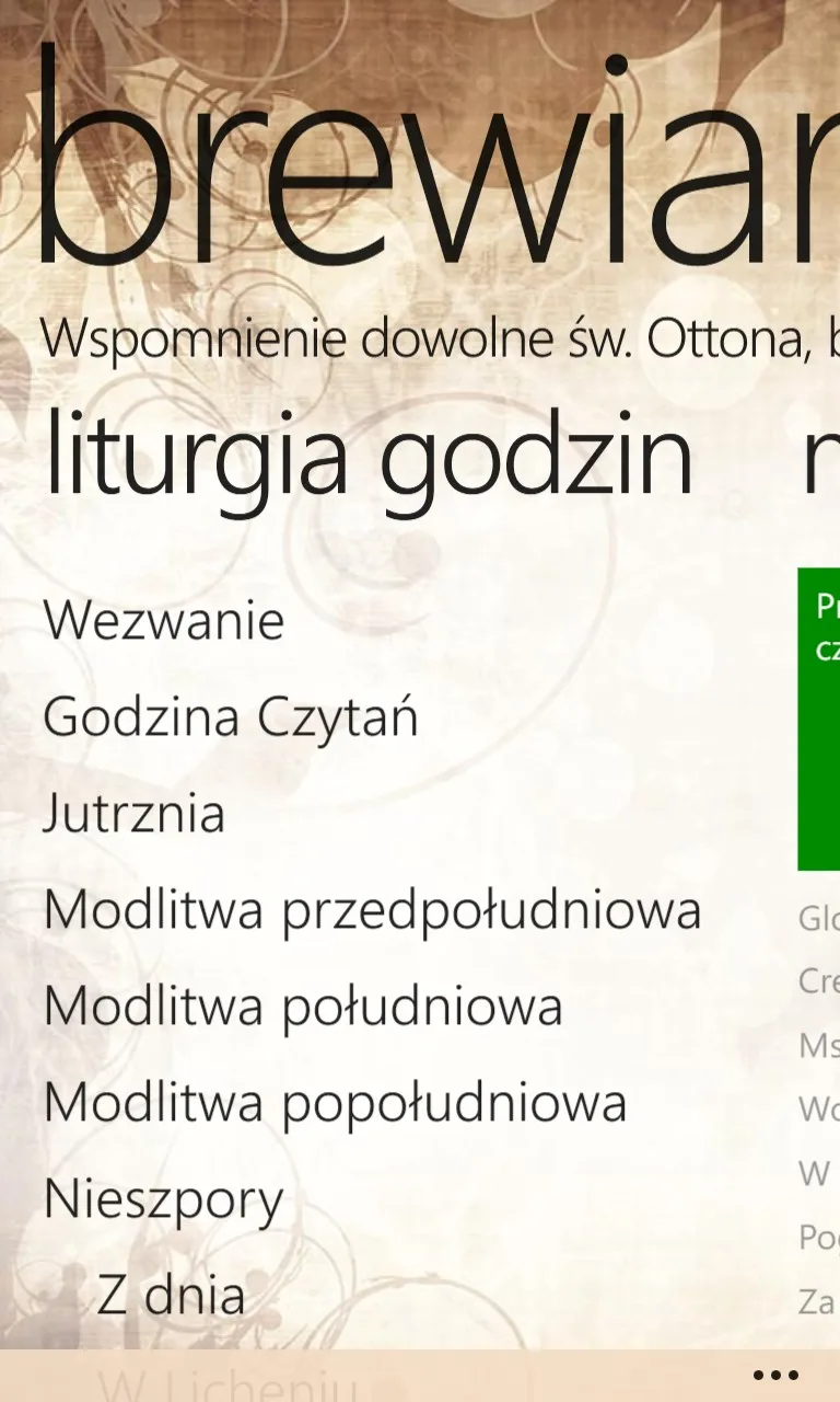 Brewiarz screenshot 5