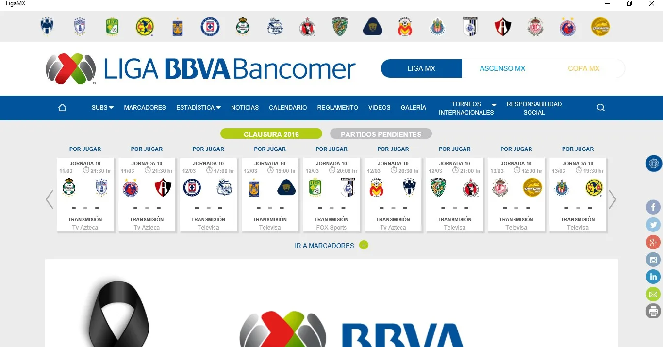 LigaMX screenshot 1