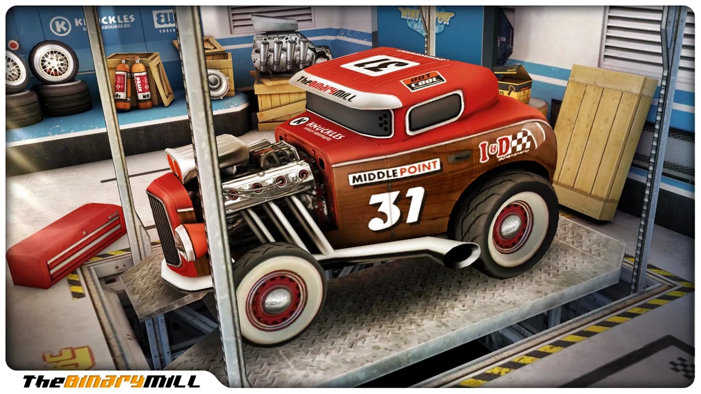 Mini Motor Racing screenshot 2