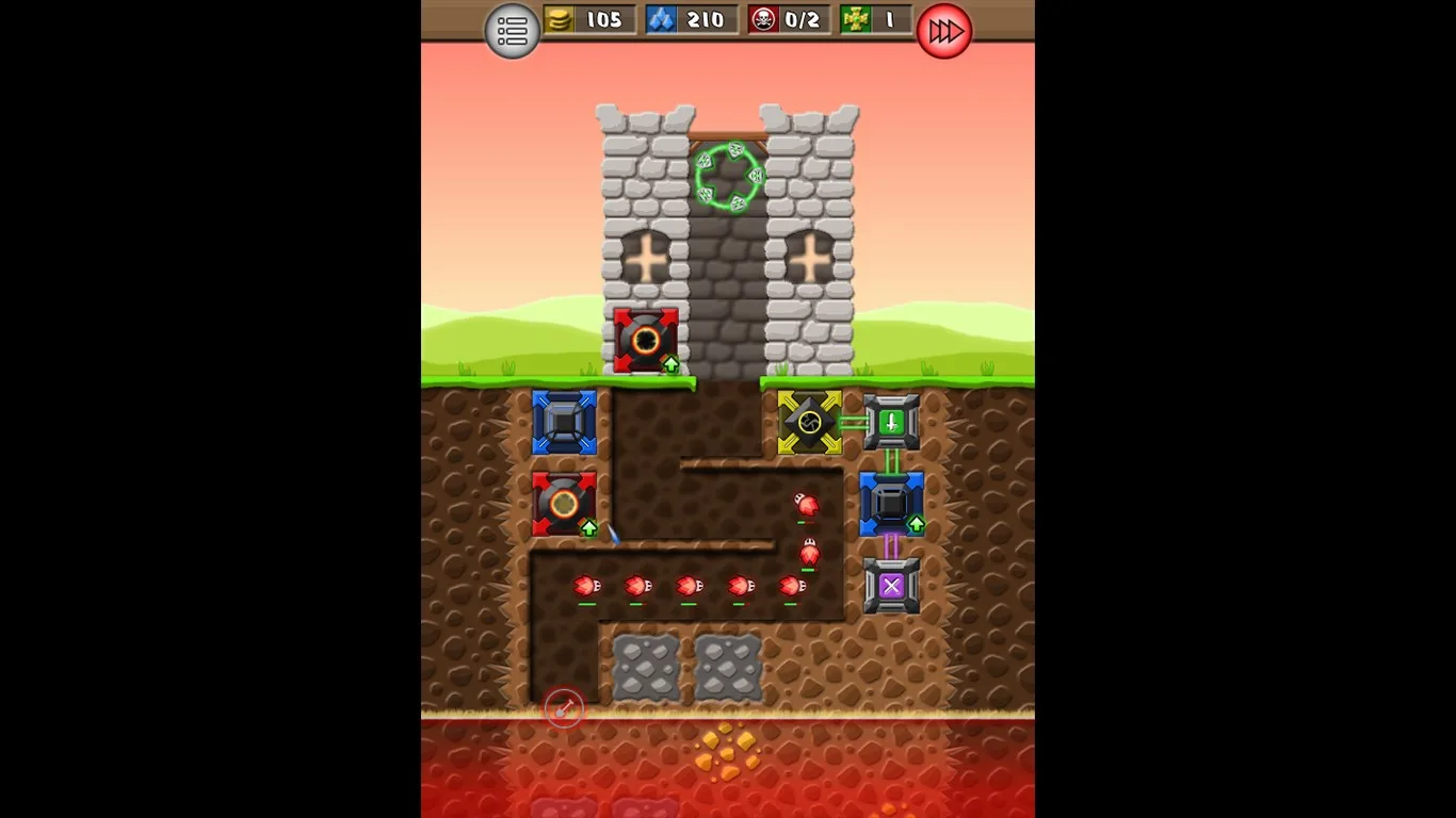 CastleMine Deluxe screenshot 2