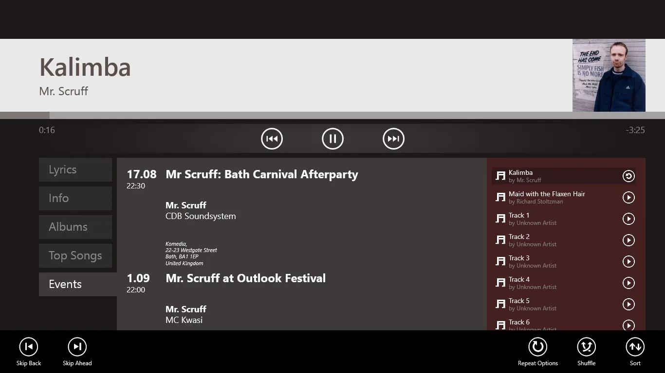 LyrAMP Music Player screenshot 2