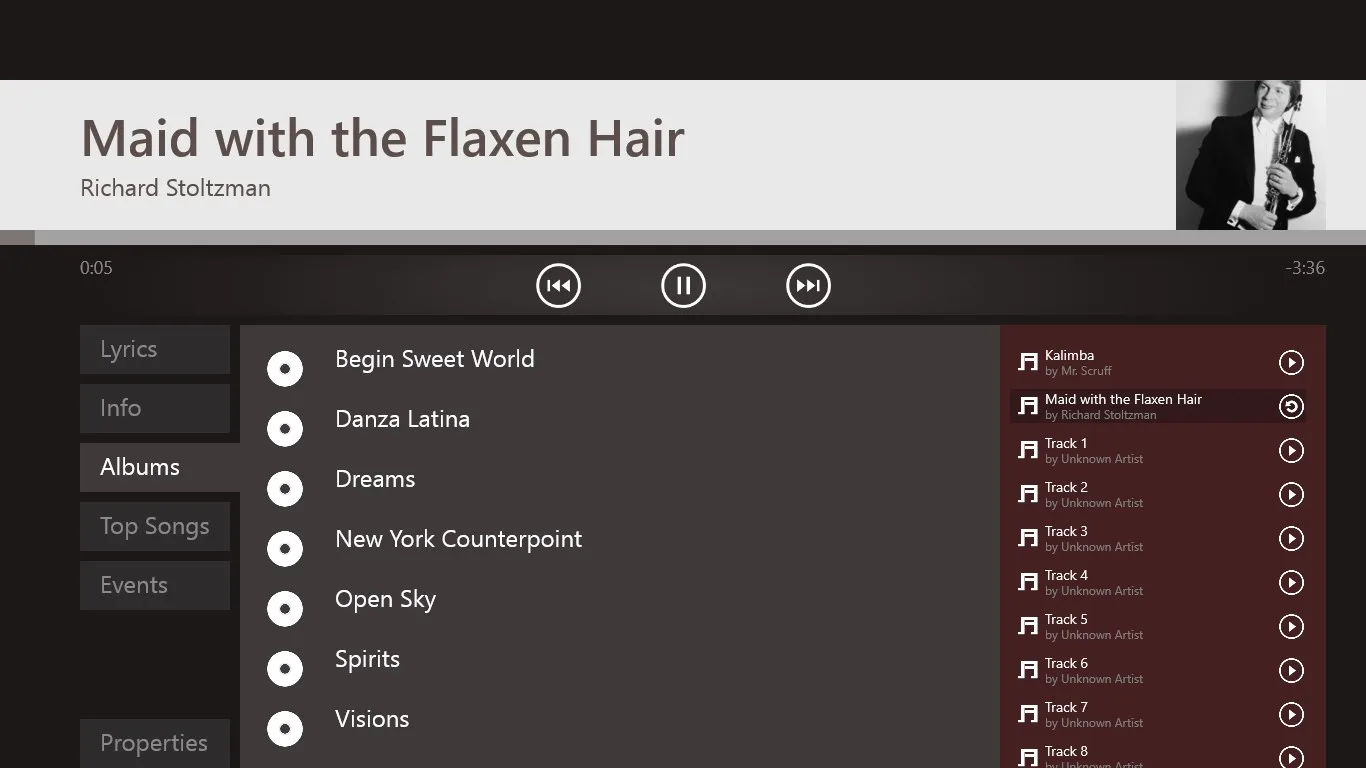 LyrAMP Music Player screenshot 3