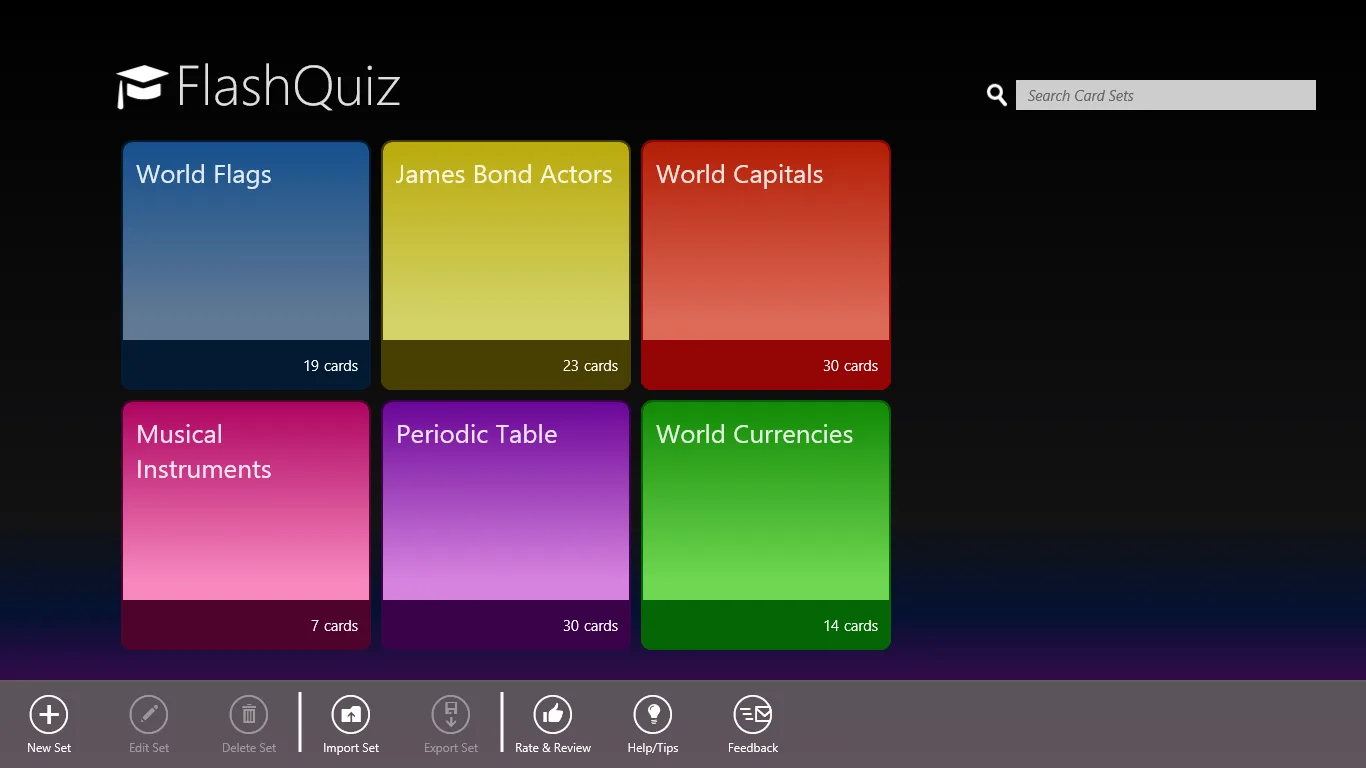 FlashQuiz screenshot 1