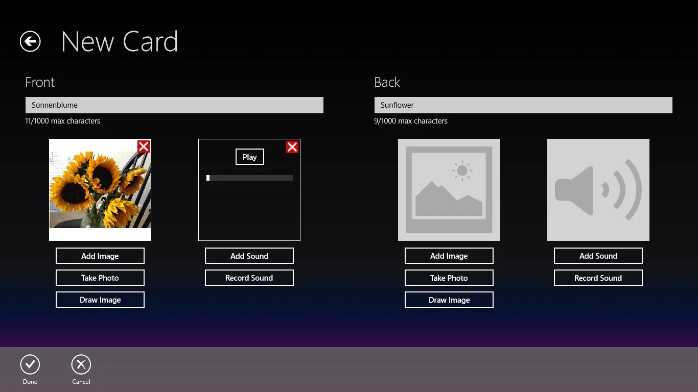 FlashQuiz screenshot 3