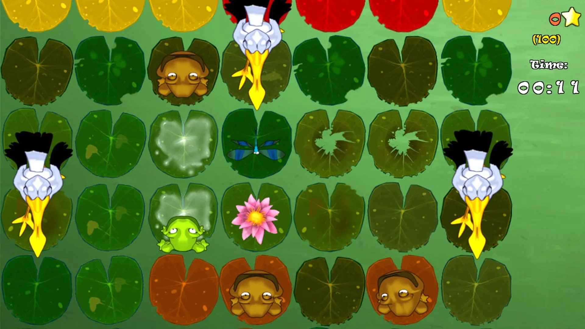 Frogs vs. Storks screenshot 1
