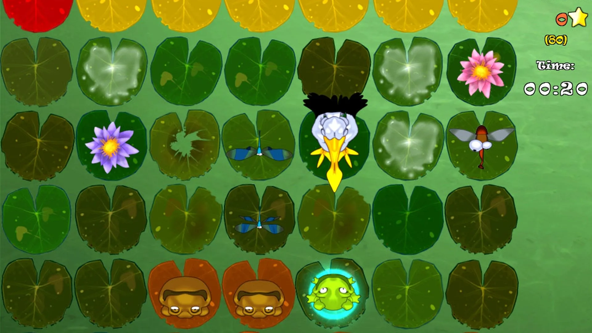 Frogs vs. Storks screenshot 2