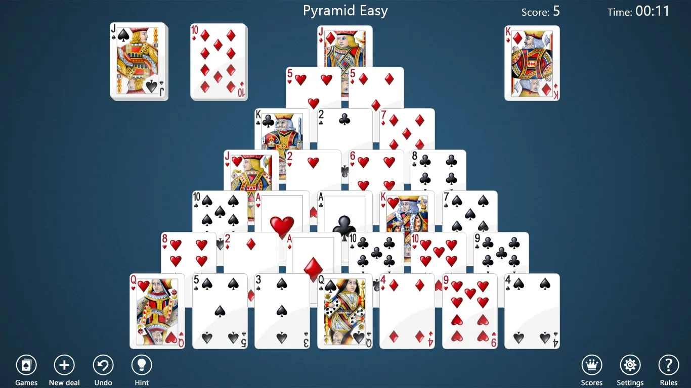 Pyramid Solitaire screenshot 3