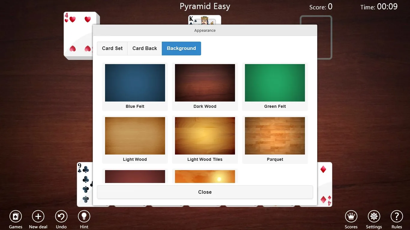 Pyramid Solitaire screenshot 4