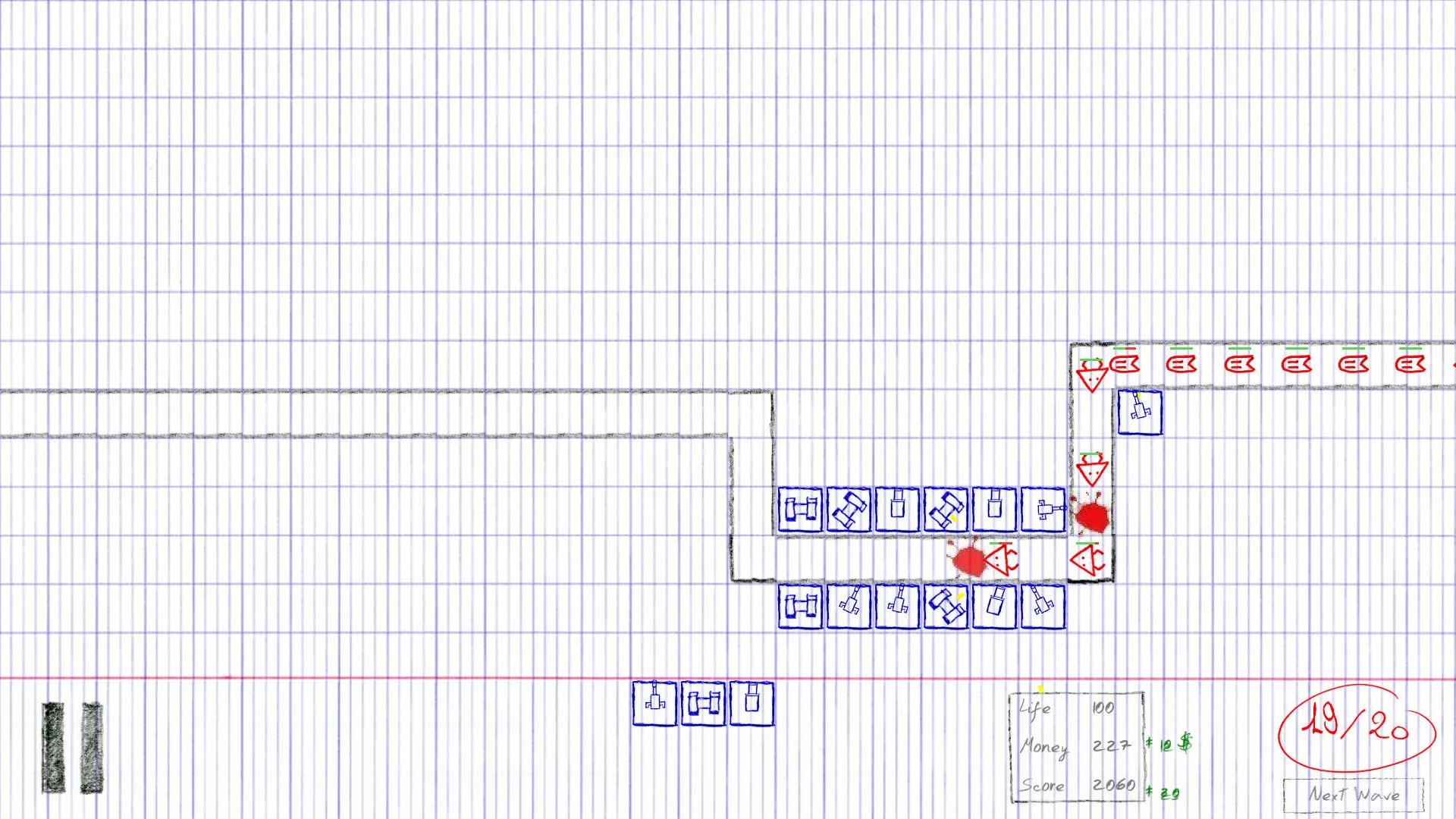 Paper Defense screenshot 1