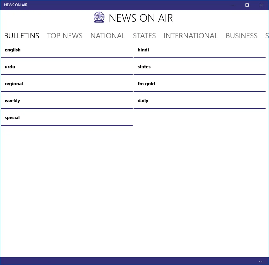 News On AIR screenshot 2