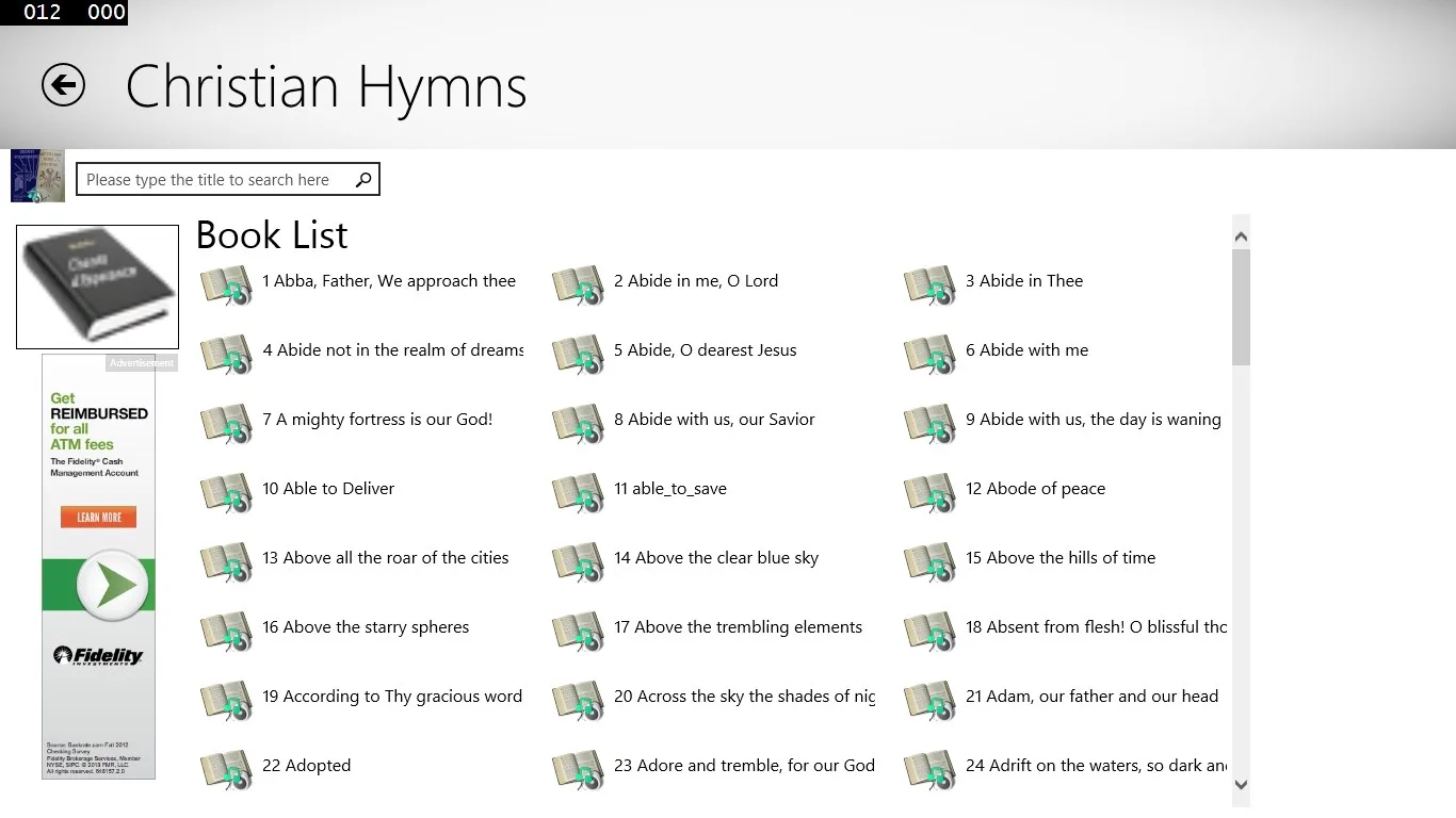 Chants d'Esperance screenshot 3