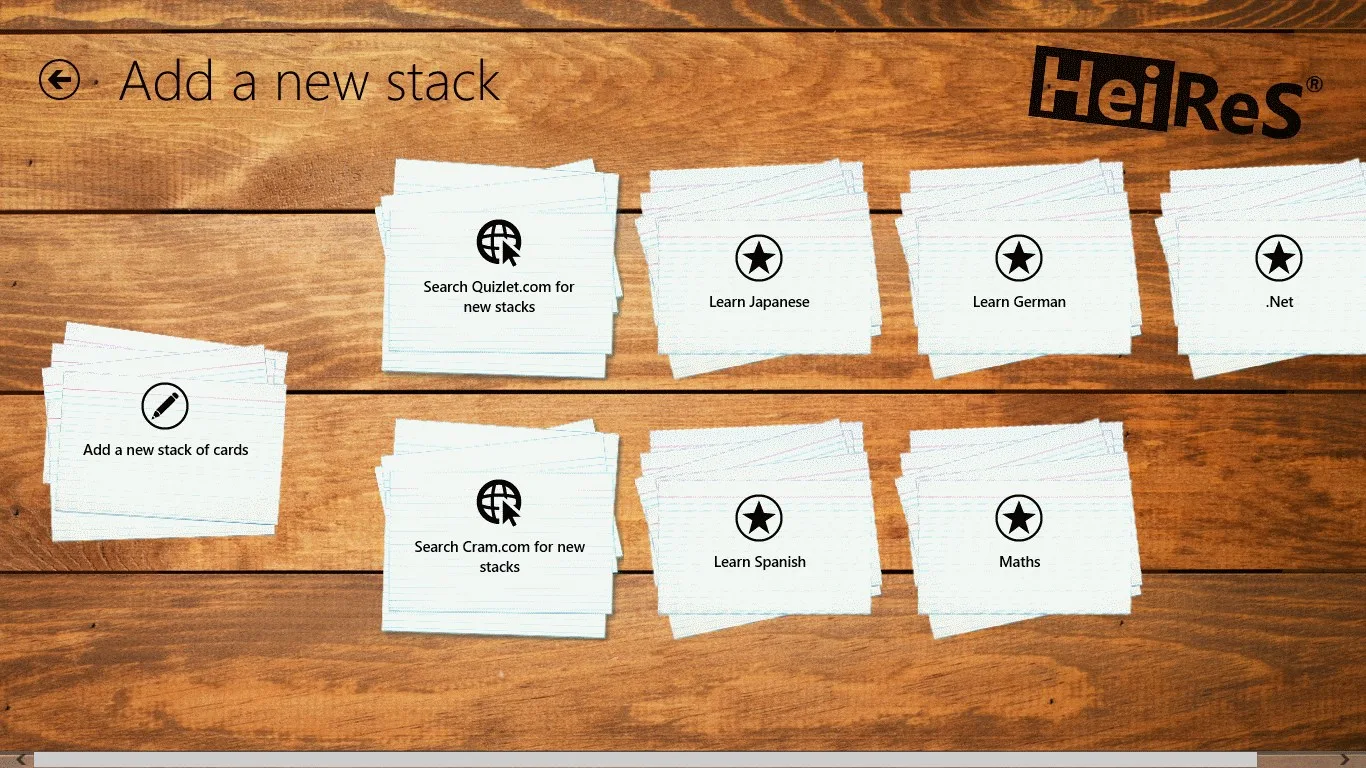MyFlashCards screenshot 1