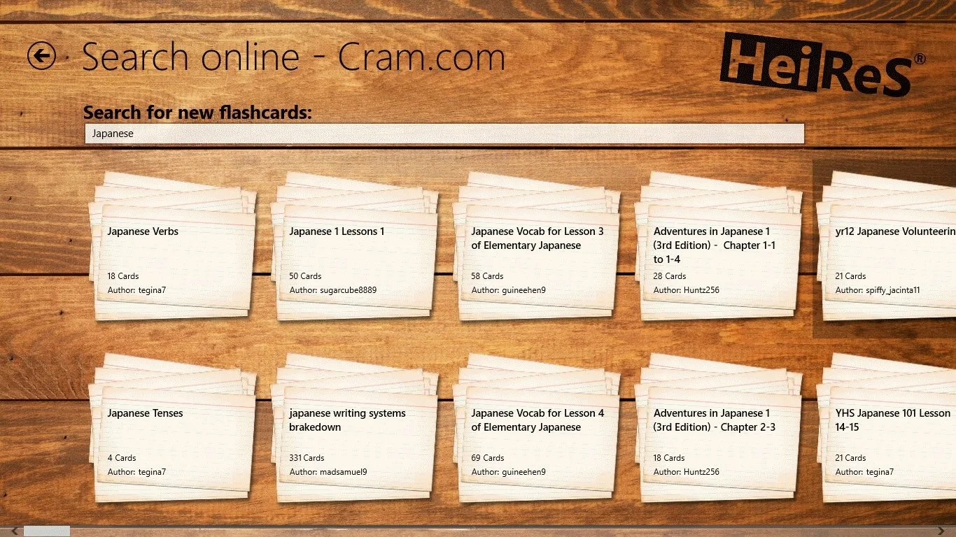 MyFlashCards screenshot 3