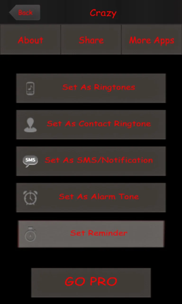 Crazy Sounds and Ringtones screenshot 2