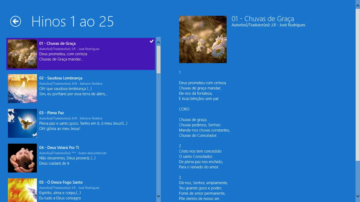 Harpa Cristã screenshot 3