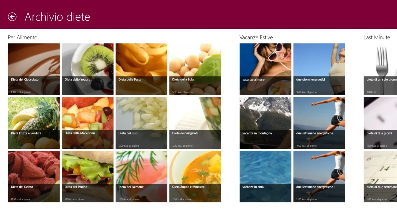 Dieta Facile screenshot 2